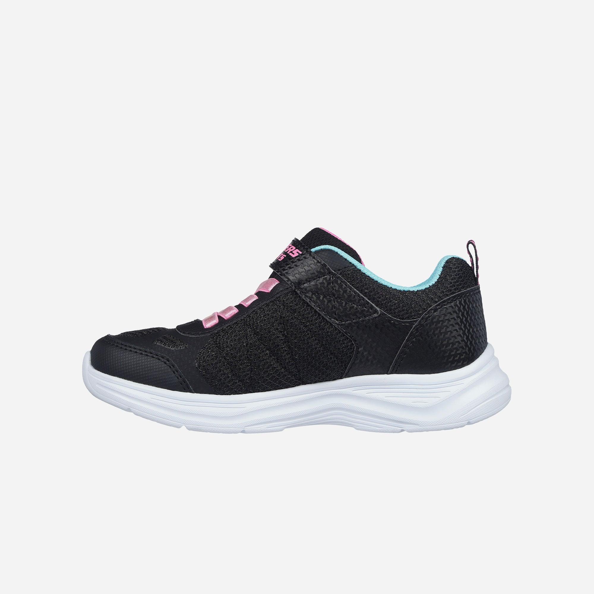 Giày sneaker bé gái Skechers Glimmer Kicks - 302319L-BLK