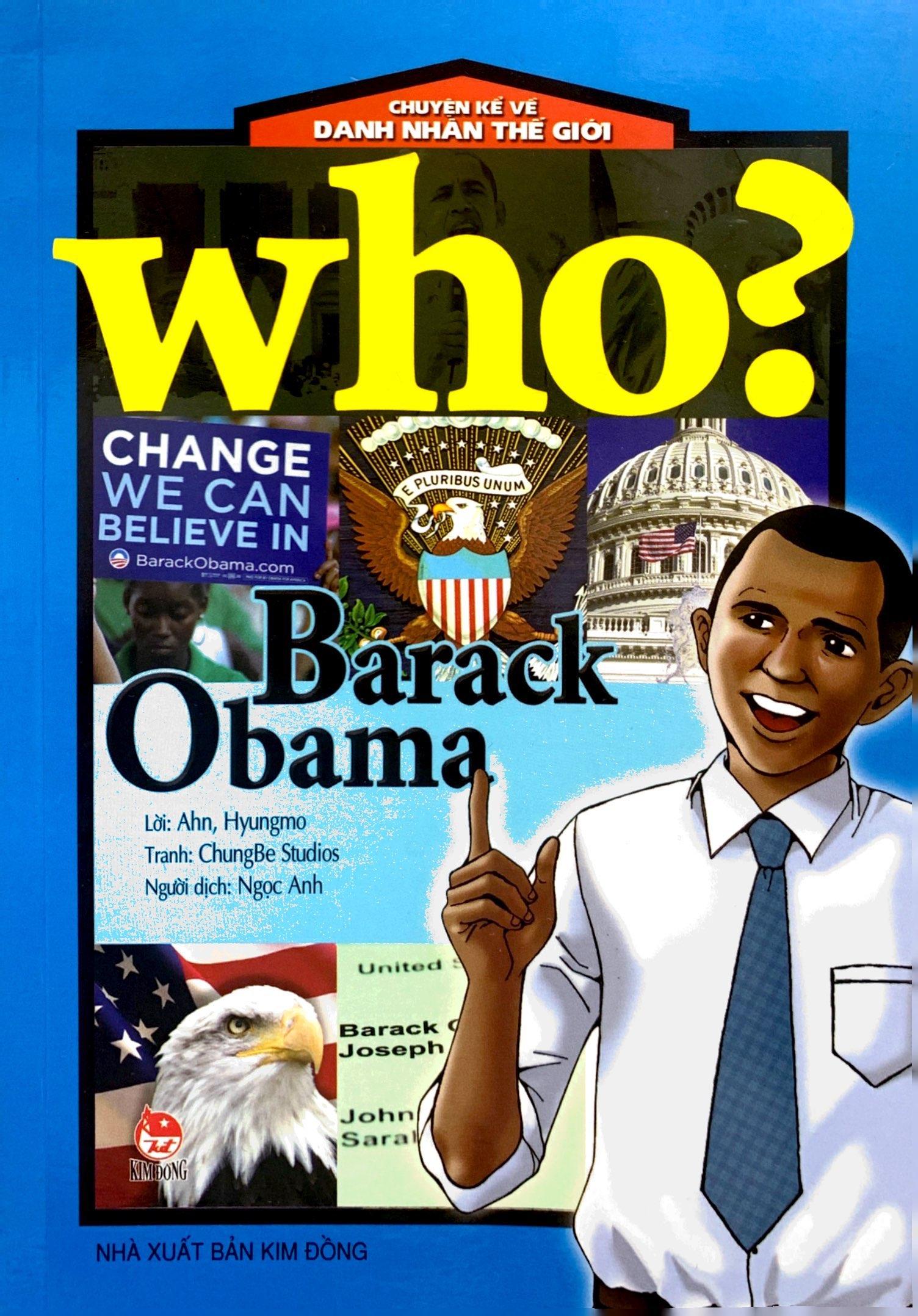 Who? Chuyện Kể Về Danh Nhân Thế Giới - Barack Obama (Tái Bản 2023)