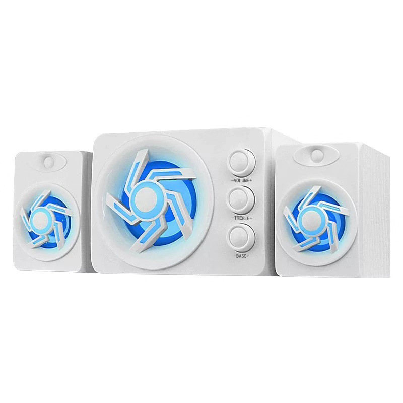 Bộ Loa Vi Tính Để Bàn D-209 + Tai Nghe Bluetooth Nhét Tai