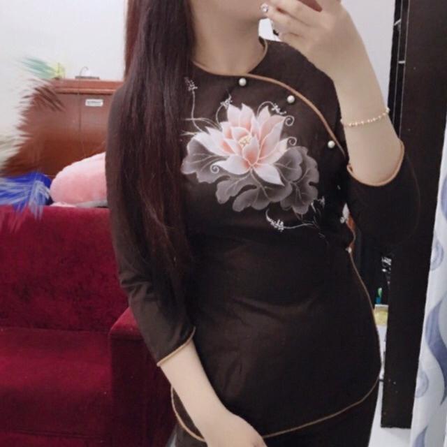 Đồ Lam # Mẫu Nút Ngọc#Đồ Bộ # Quần Áo Nữ Đi Chùa