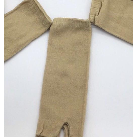 Combo 10 đôi vớ cotton vàng co giãn êm chân