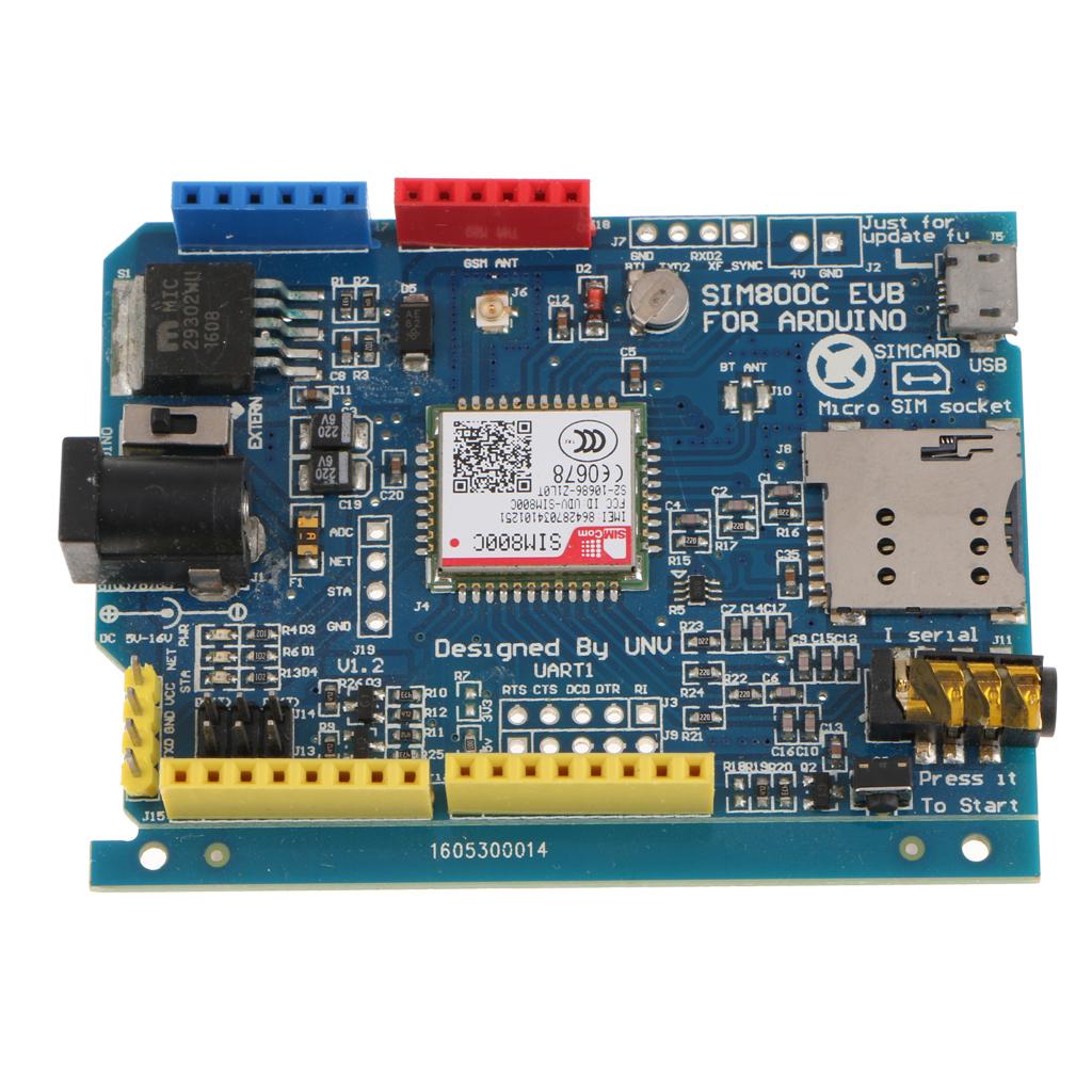 SIM800C GPRS GSM Module Card Quad Band 850/900/1800/1900MHz Replace SIM900