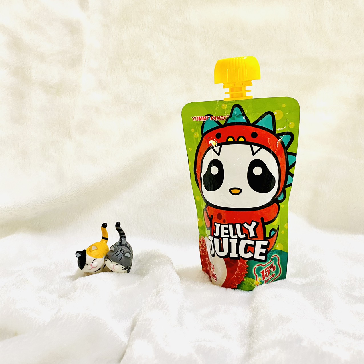 Thạch uống trái cây YUMMY PANDA vị Vải 150g