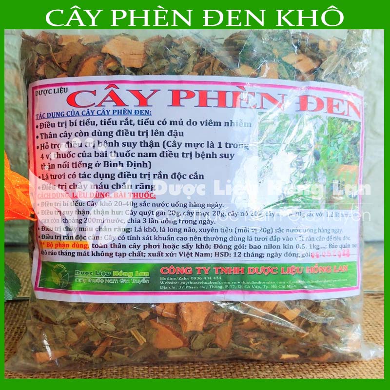 Cây Phèn Đen (Cây Mực) khô 1kg