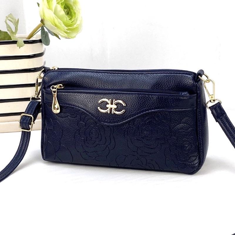 Túi xách trung niên nữ túi đeo chéo nữ cho mẹ kích thước 23x14x7,5cm