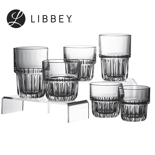 Ly cà phê thủy tinh cường lực Libbey Everest Duratuff