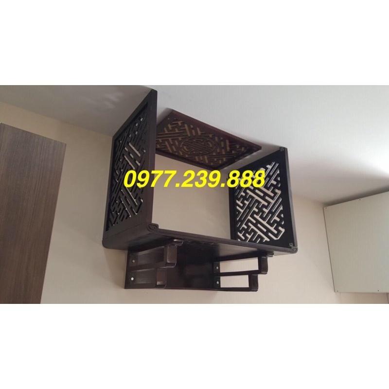 Bàn thờ gỗ sồi màu óc chó nhạt