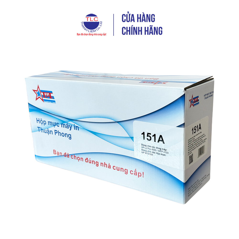 Hộp mực TPT Thuận Phong 151A dùng cho máy in HP LJ Pro 4003 / MFP 4103 - Hàng Chính Hãng