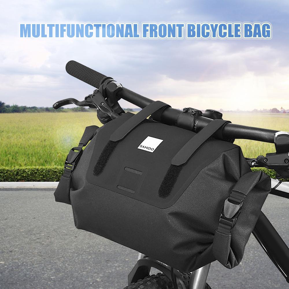 Túi đựng gắn phía trước tay lái xe đạp Pannier đa chức năng