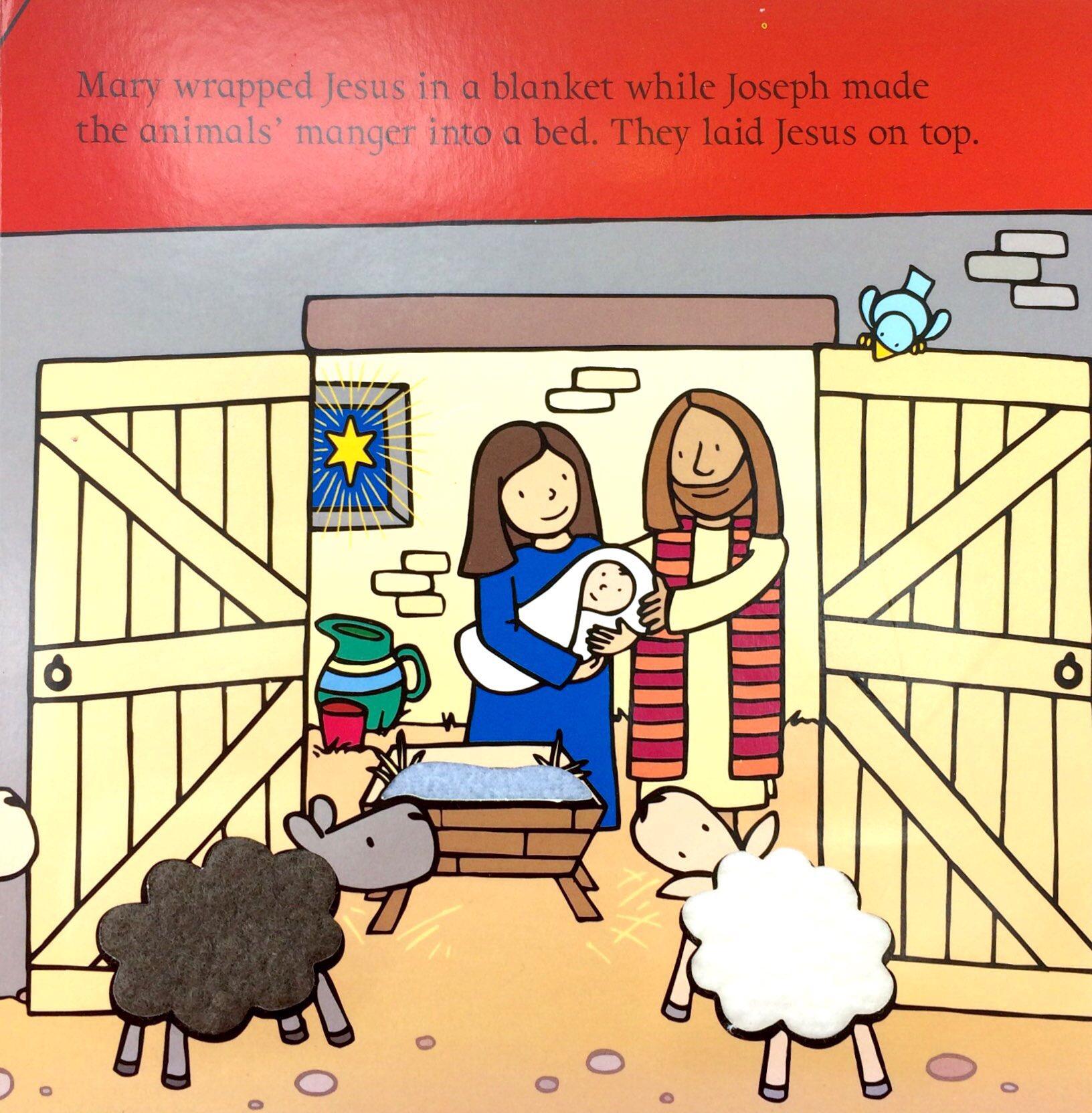 Touchy-Feely The Nativity (Board book)