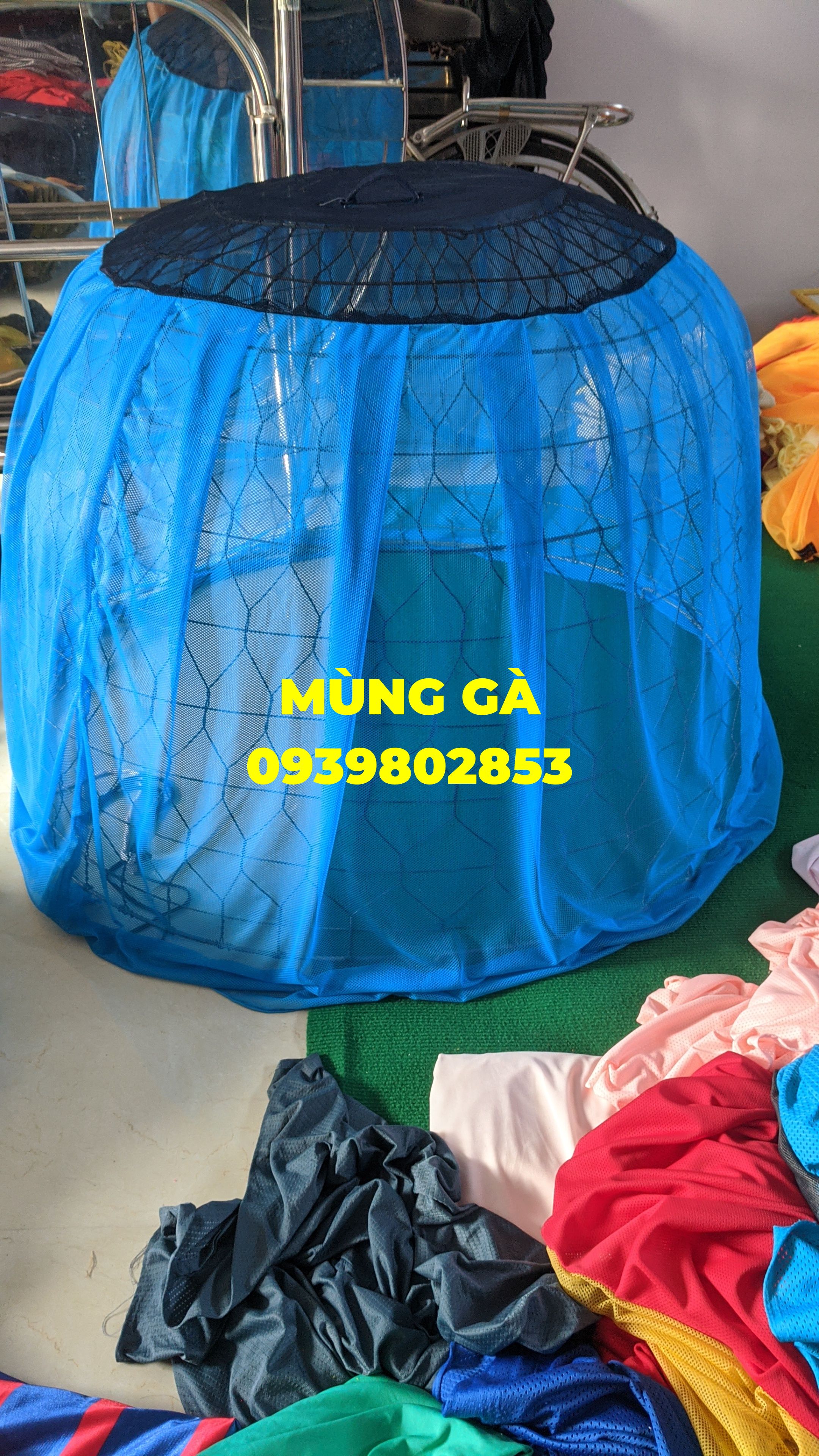 Mùng gà loại lưới tránh muỗi nắng cho gà