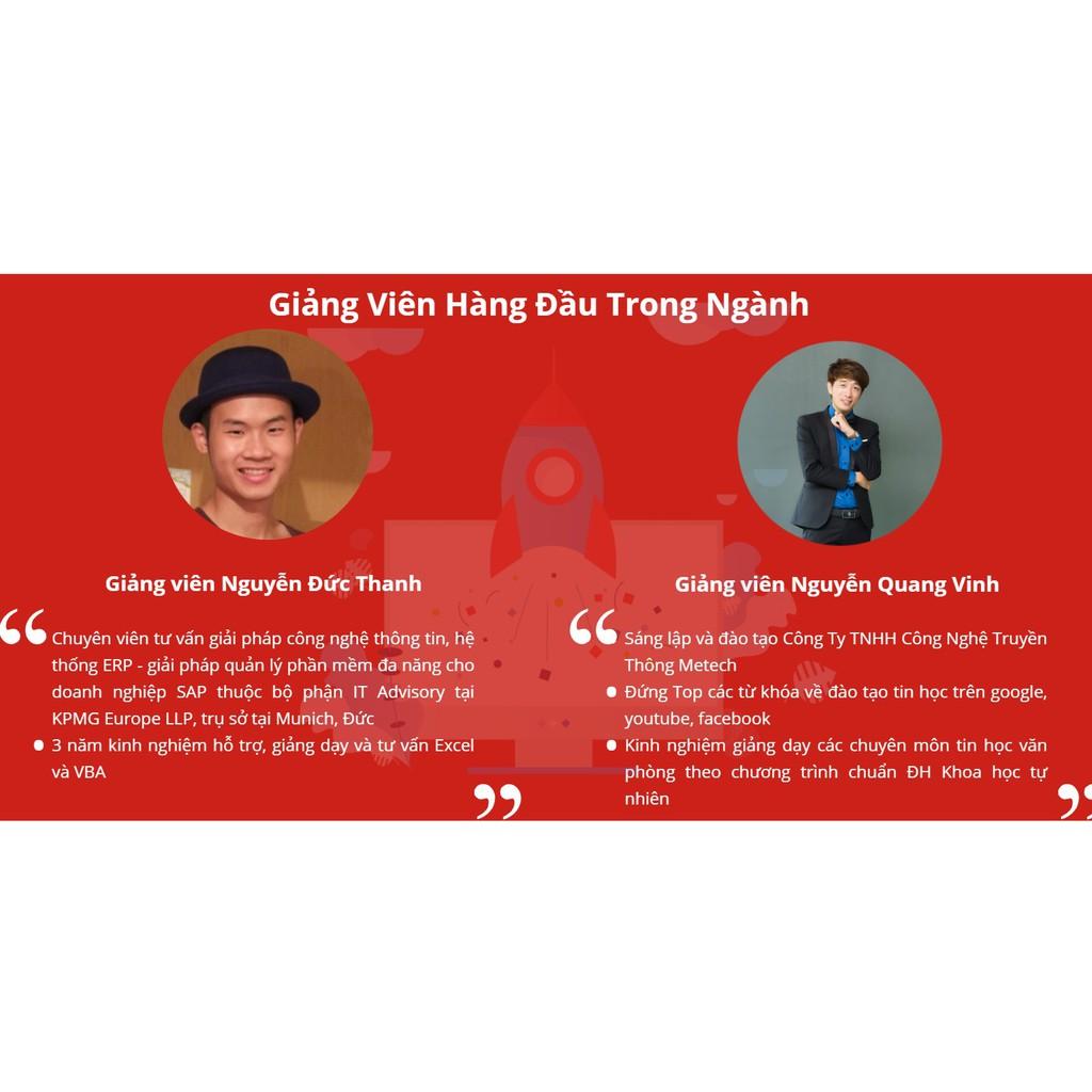 - Combo 4 FULL khóa học THÀNH THẠO TIN HỌC VĂN PHÒNG - [UNICA.VN