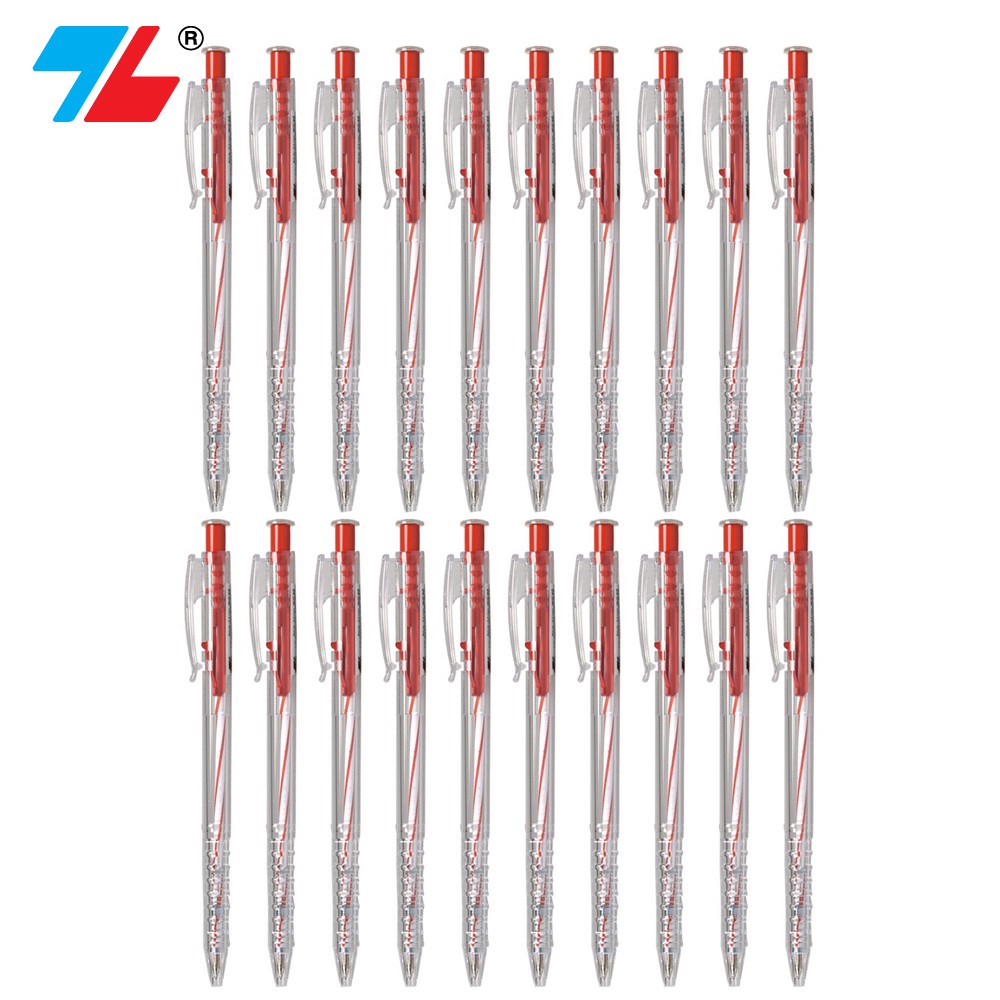 Hộp 20 cây bút bi Thiên Long TL-027 ngòi 0.5mm