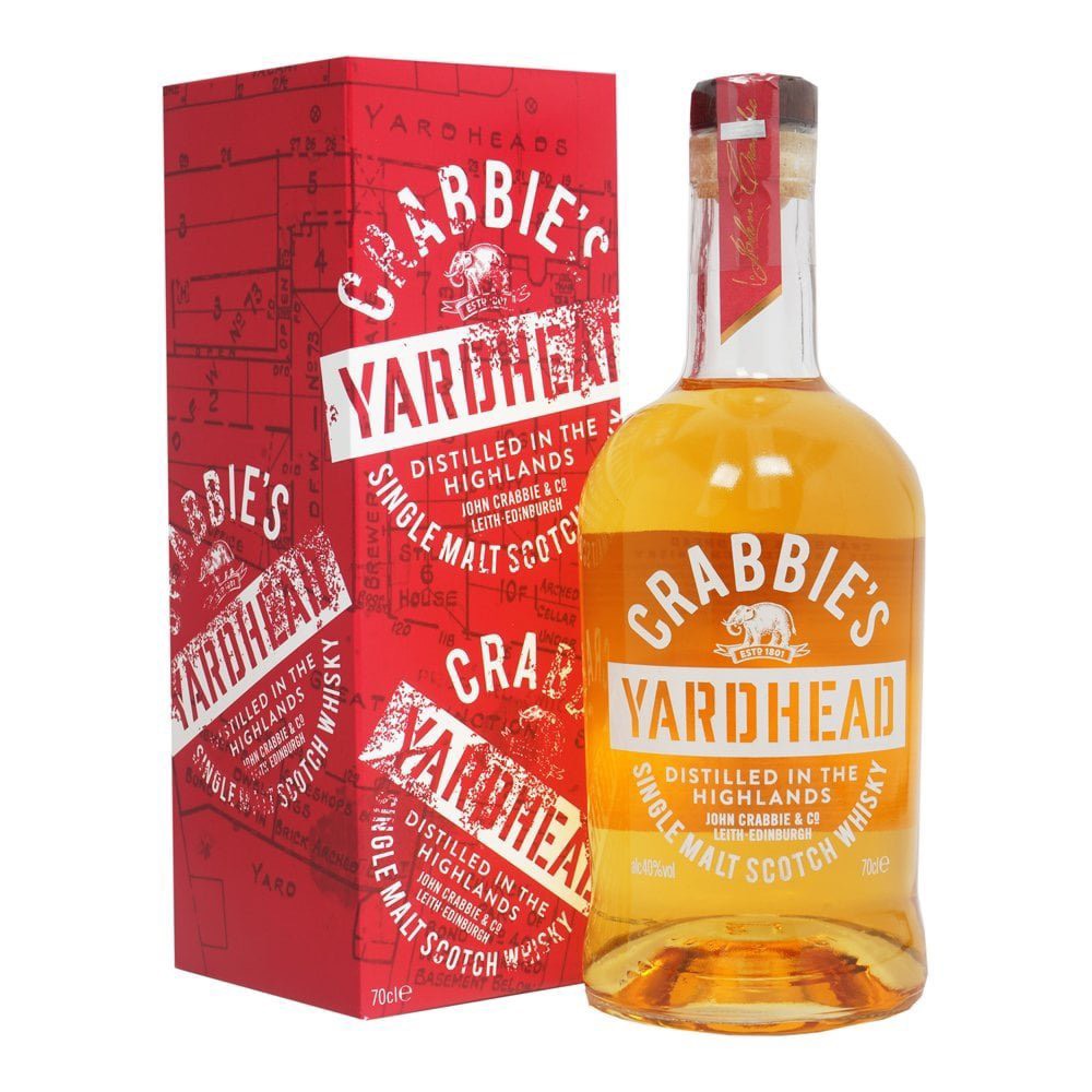 Rượu Whisky Crabbies Yardhead SM Scoth Whisky 40% 700ml