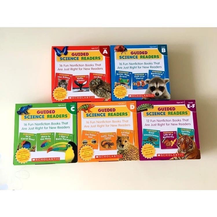 SCHOLASTIC GUIDED SCIENCE READERS đính kèm mp3