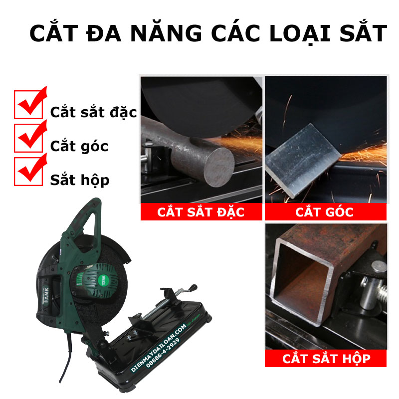 Máy cắt sắt tank TAK-355D