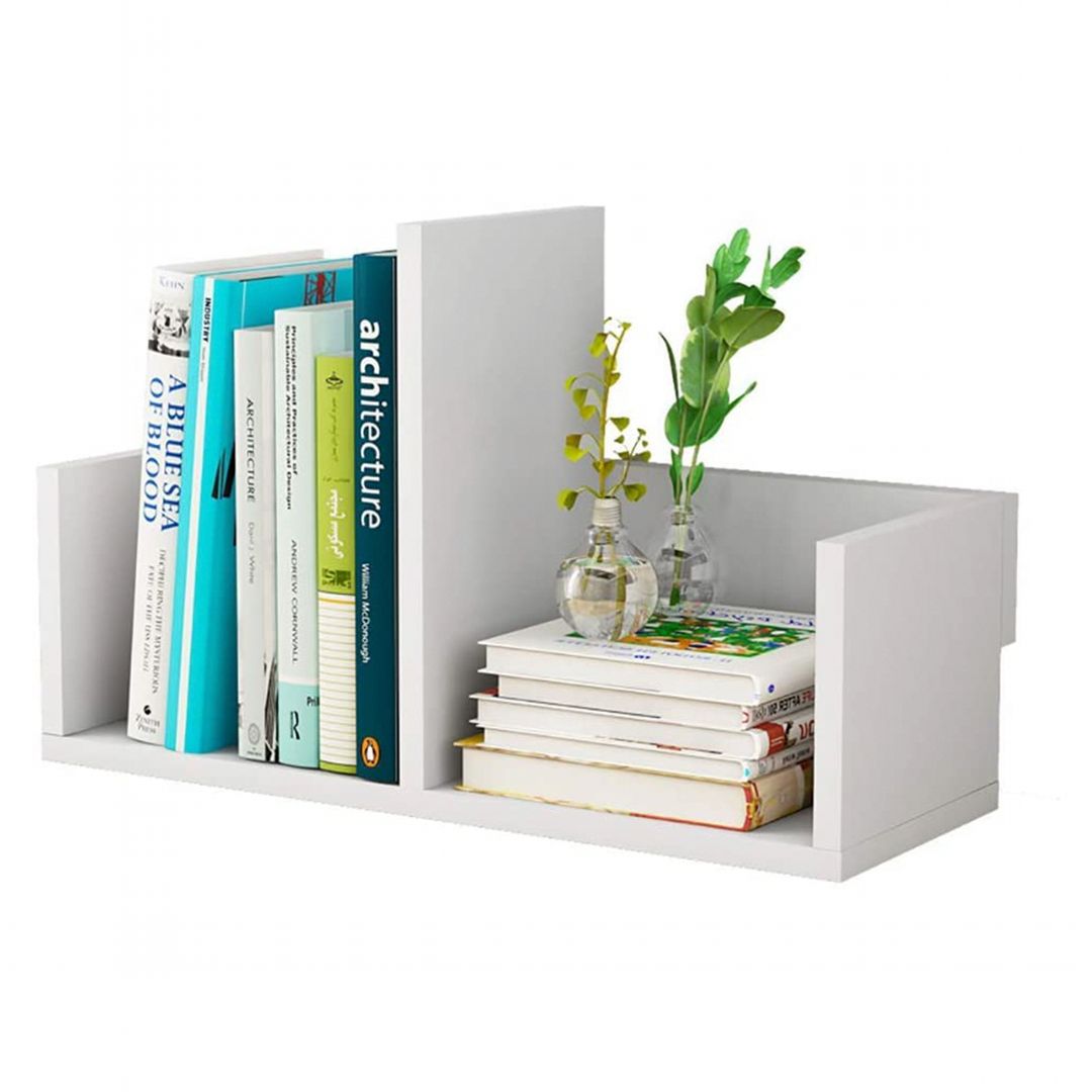Kệ sách gỗ để bàn kệ sách mini SMLIFE Abarai