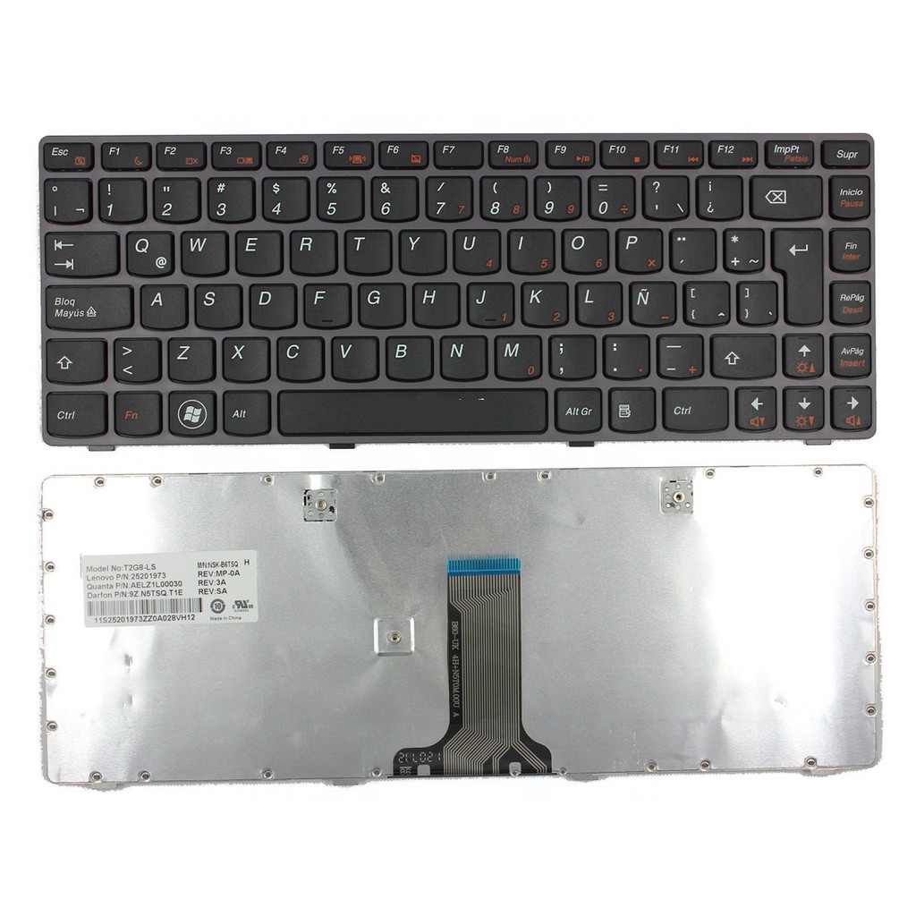 Bàn phím dành cho laptop Lenovo B470 B475 B490 G470 G475 V470 V475 Z470