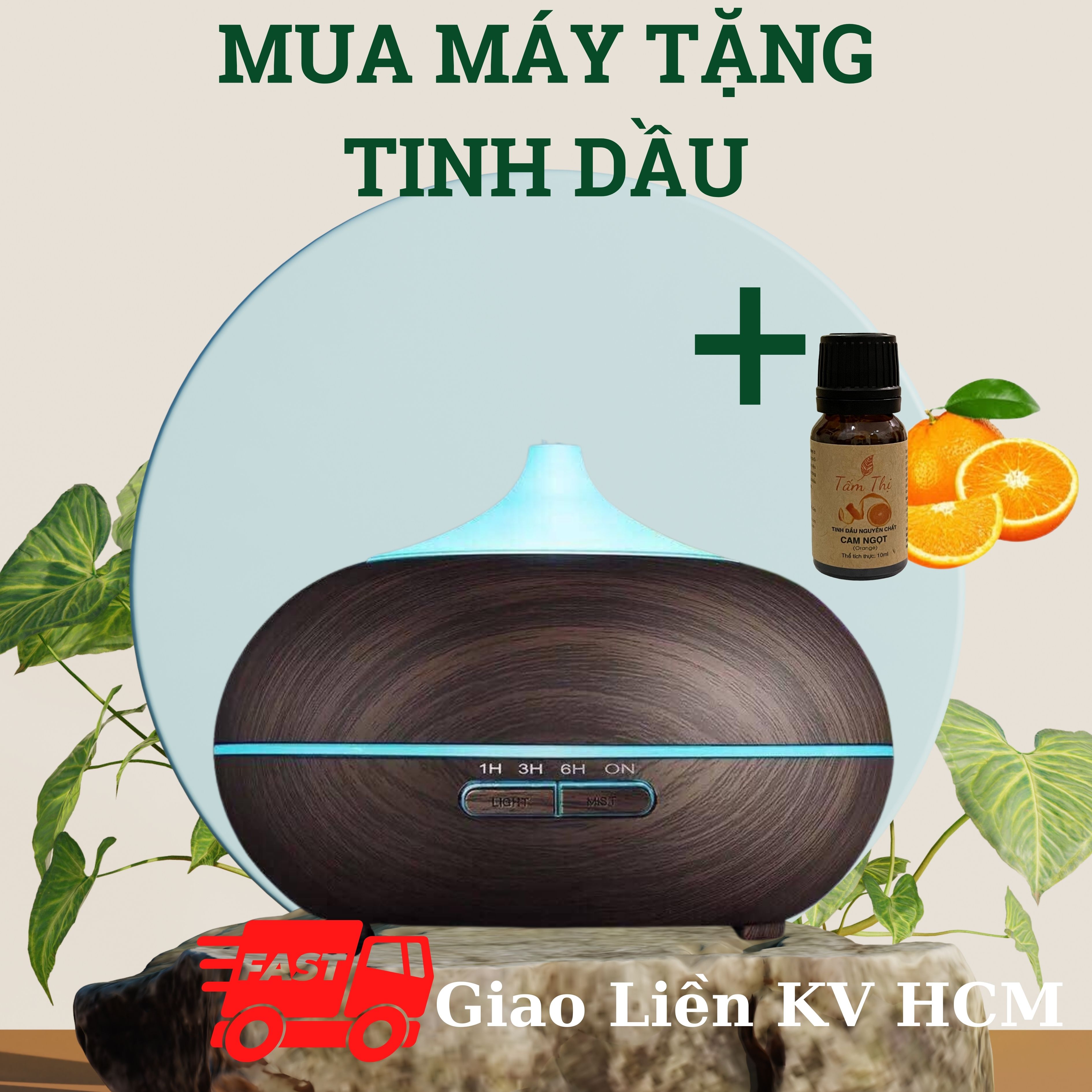 Máy Xông Tinh Dầu Bí Ngô 550ml Cao Cấp Máy Khuếch Tán Tinh Dầu Phun Sương Tỏa Hương Thơm Xua Đuổi Muỗi &amp; Côn Trùng