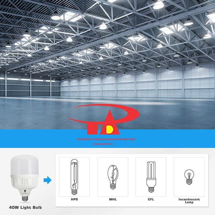 Đèn led búp trụ 5W - Bóng đèn led bulb 5W