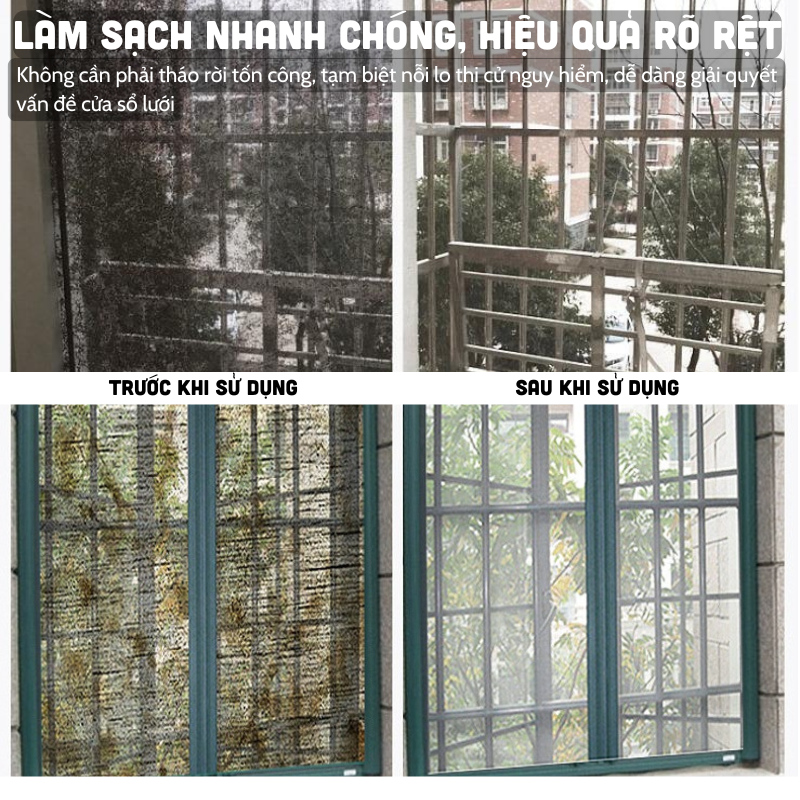 (Hàng Nhật Bản) Dung Dịch Làm Sạch Bụi Bẩn Lưới Cửa Sổ Nhà Bếp 350ml - Hàng Nhập Khẩu