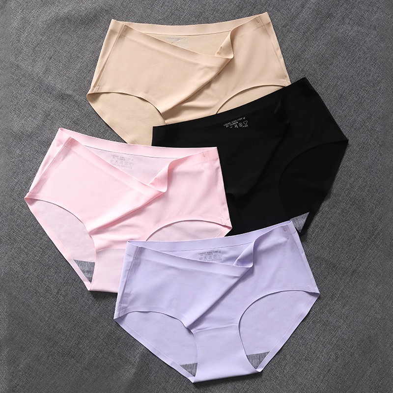 Combo 10 Quần lót nữ đúc su thun lạnh cạp ép không viền giá rẻ