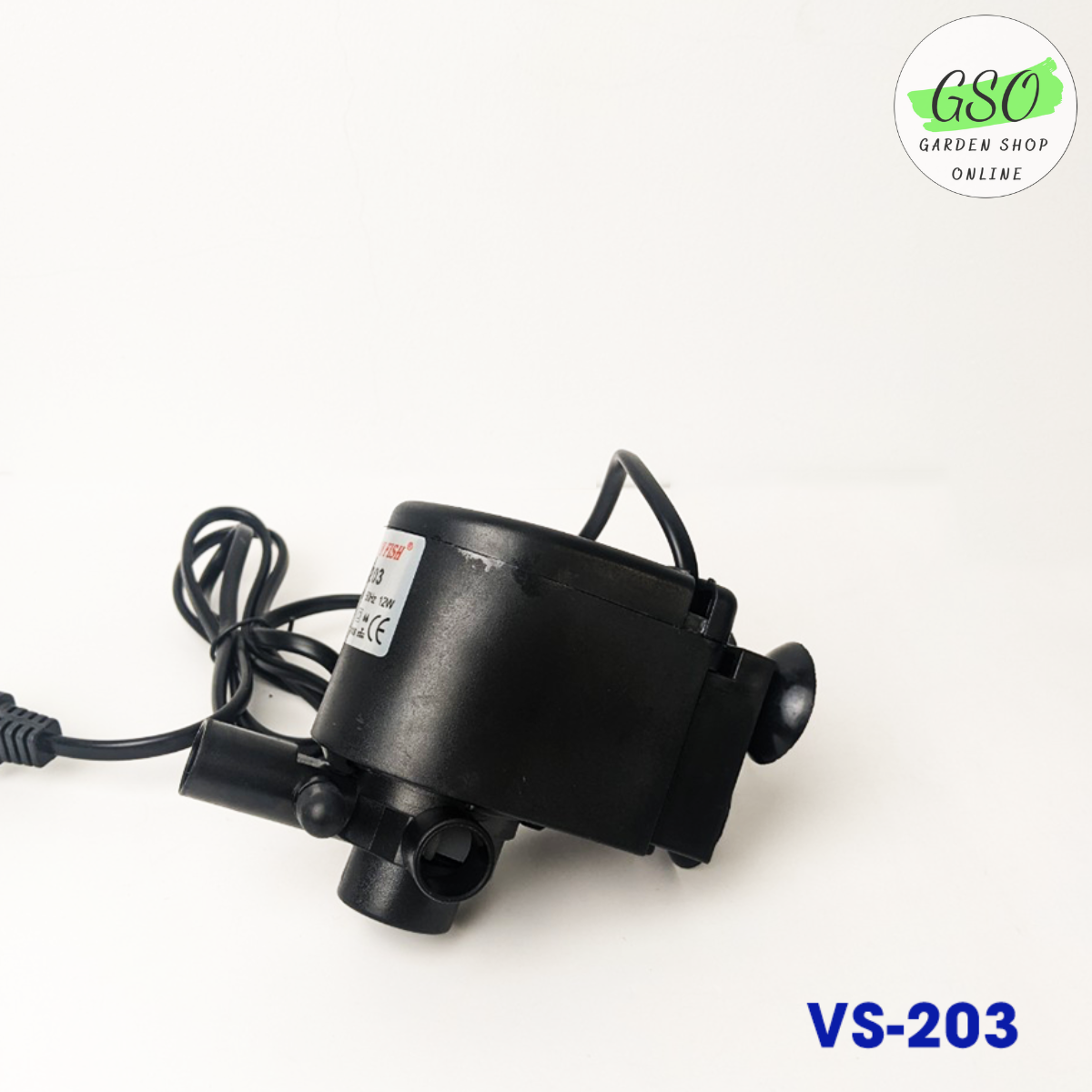 Máy bơm kèm hộp lọc VIPSUN VS-203 công suất 12w - máy lọc nước cho hồ cá - TẶNG kèm bông lọc