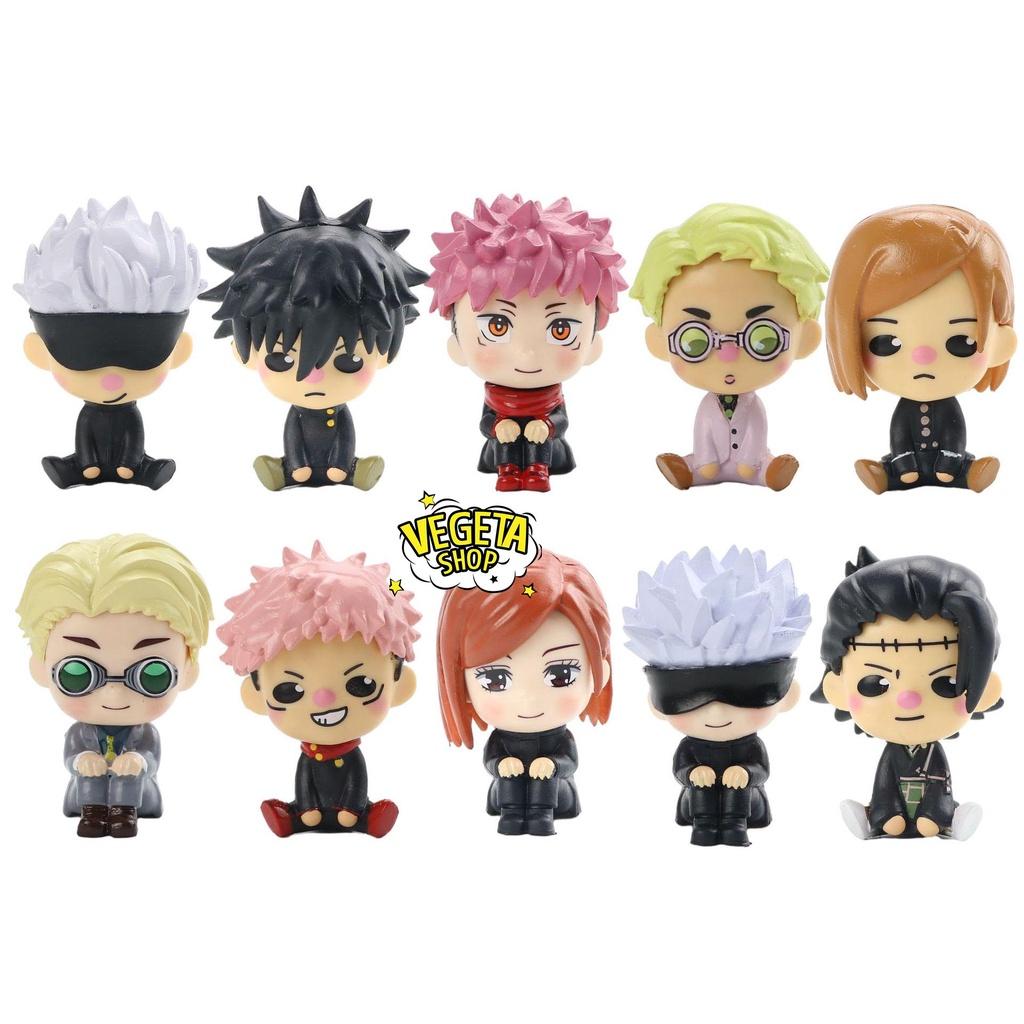 Mô hình Jujutsu Kaisen - Chú thuật hồi chiến - 10 mẫu Itadori Gojo Megumi Nobara Kento Nanami Kamo Suguru Geto Kenjaku