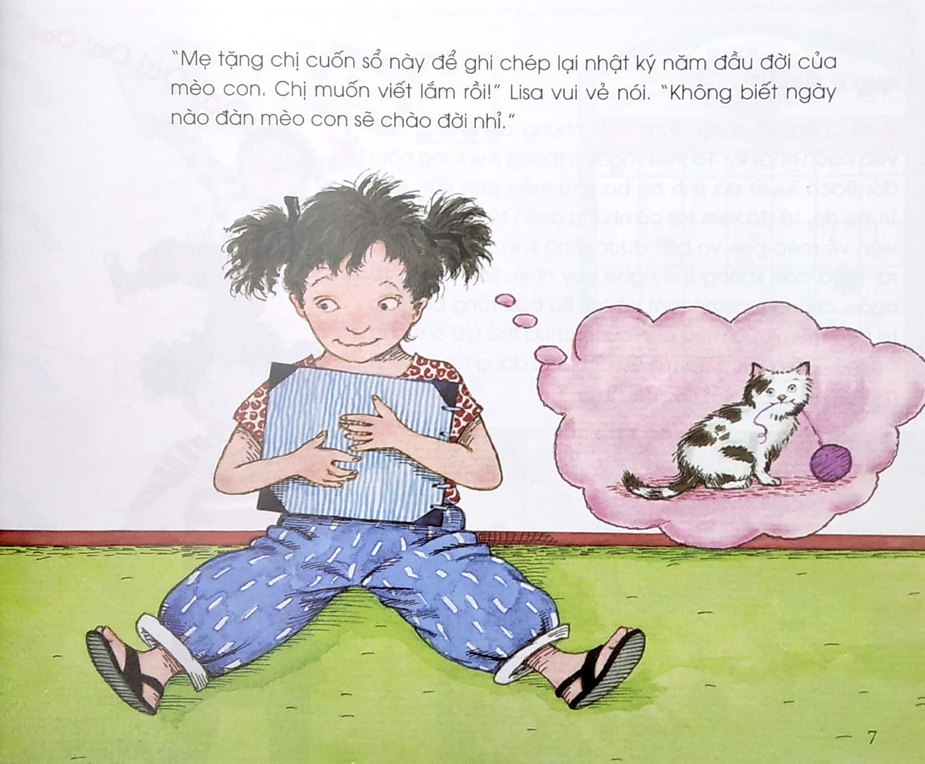 Sách Mathstart Trải Nghiệm Toán Học Nhật Ký Đầu Đời Của Mèo Hạt Tiêu