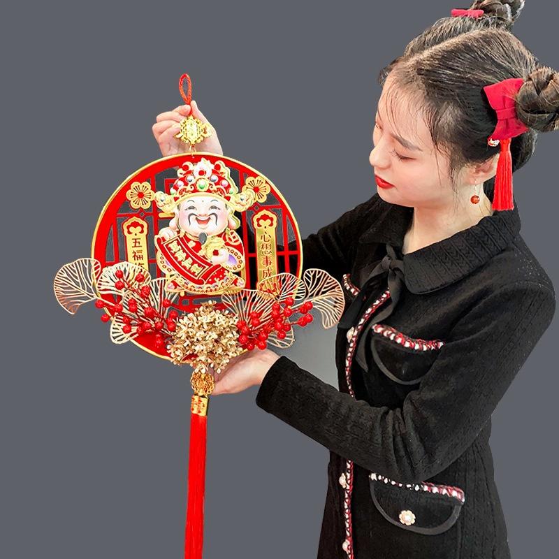 Thần Tài Lắc Đầu Gọi Tài Lộc, Thần Tài Tết Cầu May Mắn, Tài Lộc - Đồ Trang Trí Thần Tài