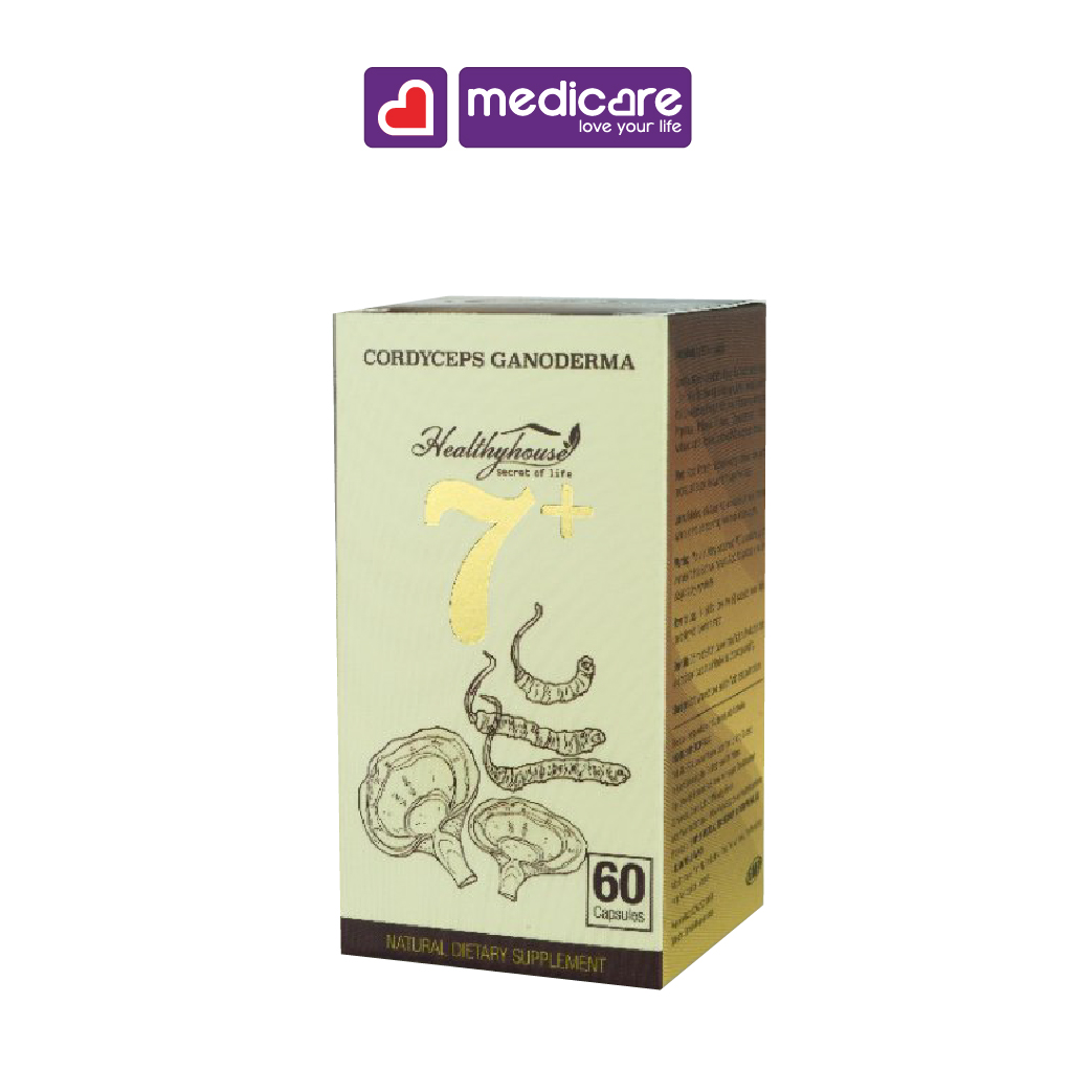 0132787 HEALTHYHOUSE 7+ Hỗ Trợ Bồi Bổ Sức Khỏe hộp 60viên