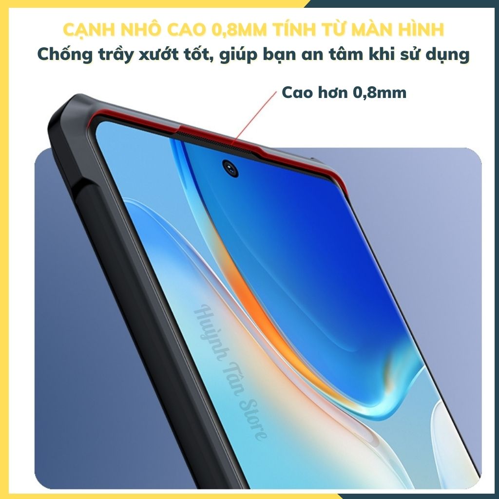 Ốp lưng chống sốc XUNDD cho vivo x80 pro bảo vệ camera - hàng nhập khẩu