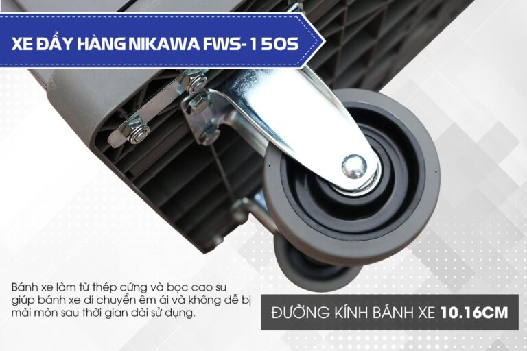 Xe đẩy hàng gấp gọn Nika.wa FWS-150S