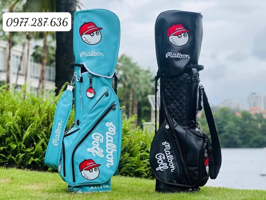 Túi đựng gậy golf Malbon chân chống gọn nhẹ tiện lợi TG018