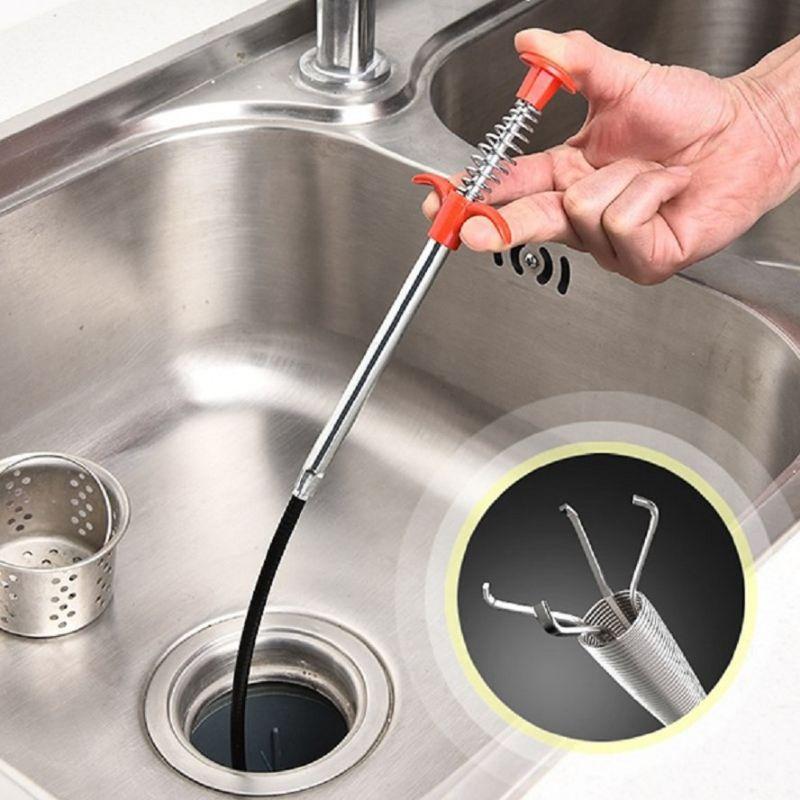 Cây Gắp Rác Thông Cống inox Siêu Tiện Lợi