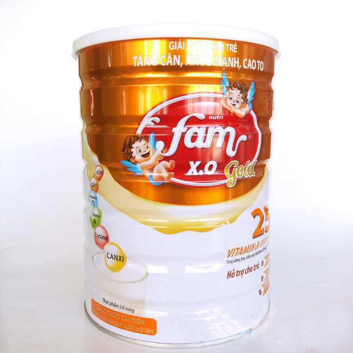 Combo 2 Sữa bột FAM X.O GOLD 900GR cho bé trên 12 tháng tuổi