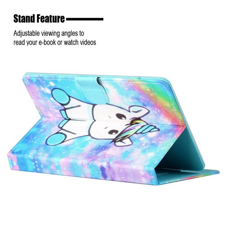Bao Da Hoạt Hình Cho Máy Tính Bảng Lenovo Asus Huawei Samsung Hp Xiaomi All 6.5 6.8 7.0 7.5 Inch