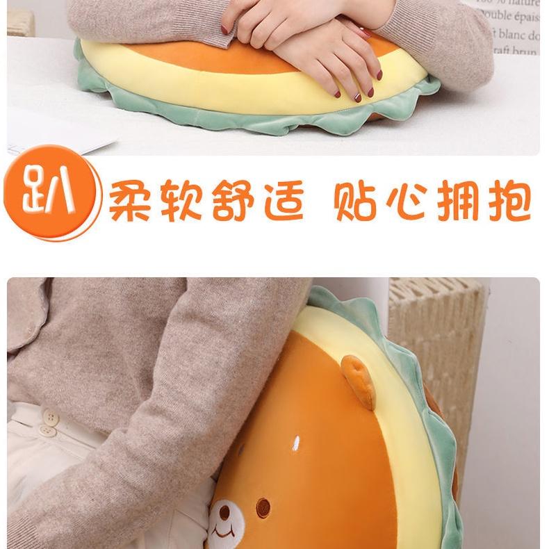 Gối ôm hình hamburger nhồi bông thiết kế sáng tạo đa năng