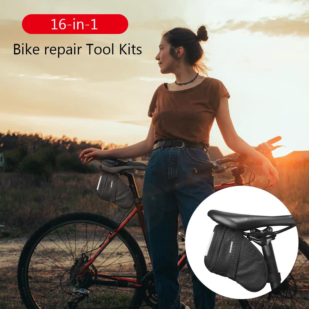 Túi đựng đồ sửa chữa xe đạp 16 trong 1 Không thấm nước