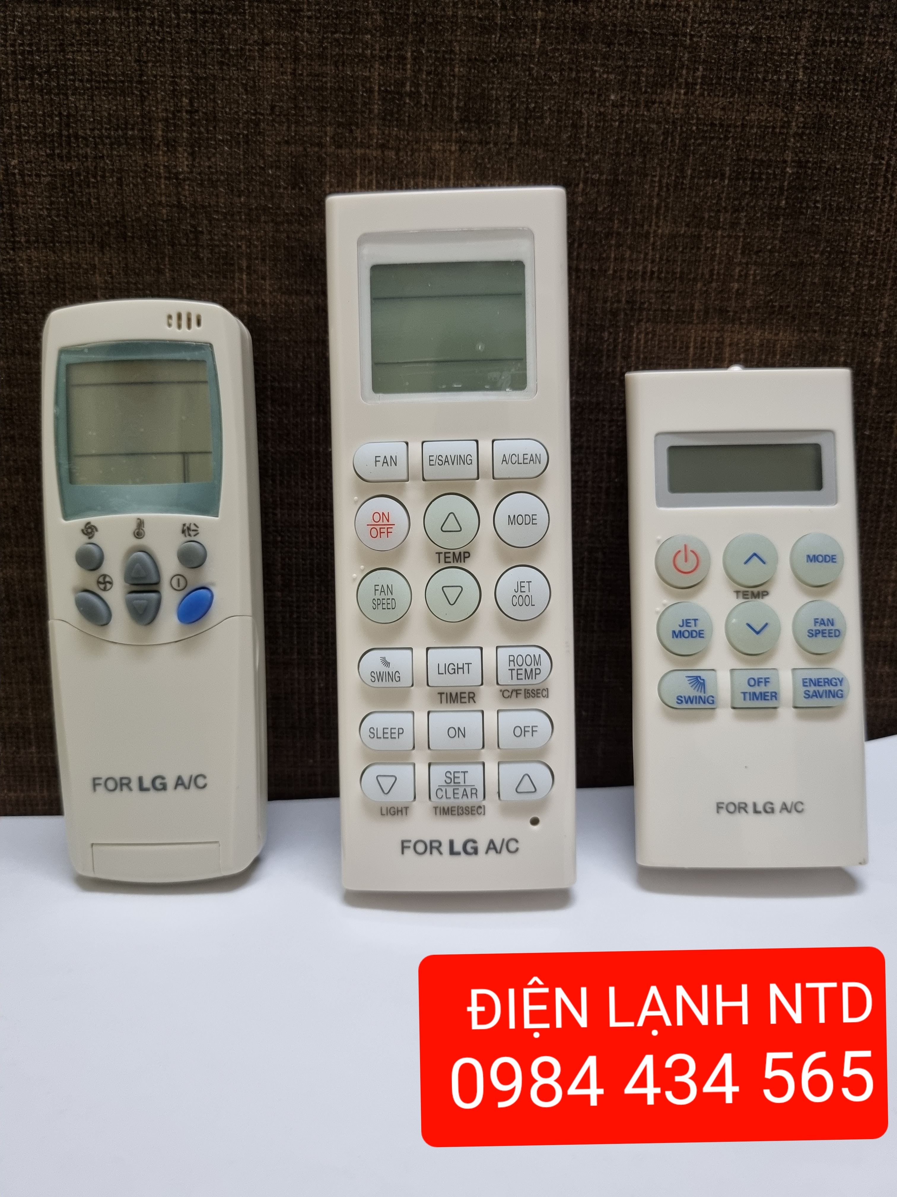 Điều khiển cho điều hòa LG inverter
