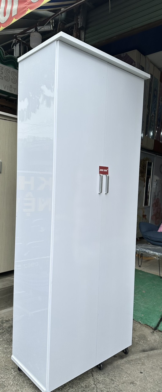 Tủ áo nhựa đơn giản Juno Sofa ngang 80 cm x 2m2 x 48 cm