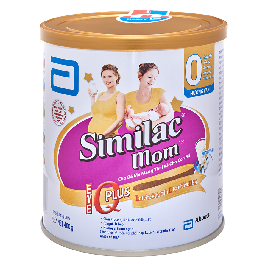 Sữa Bột Abbott Similac Mom Vani 400g