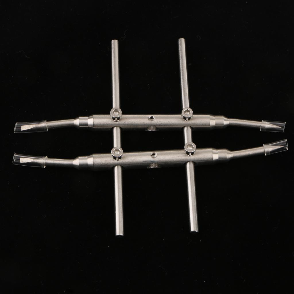 Professional Spanner Wrench Open Tool for 0-130mm Lens Repair Pointed