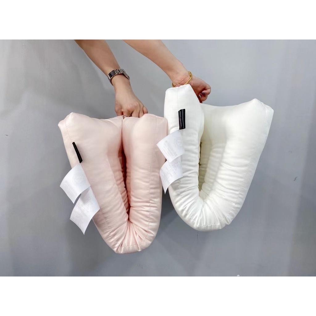 Gối lụa tim cao cấp