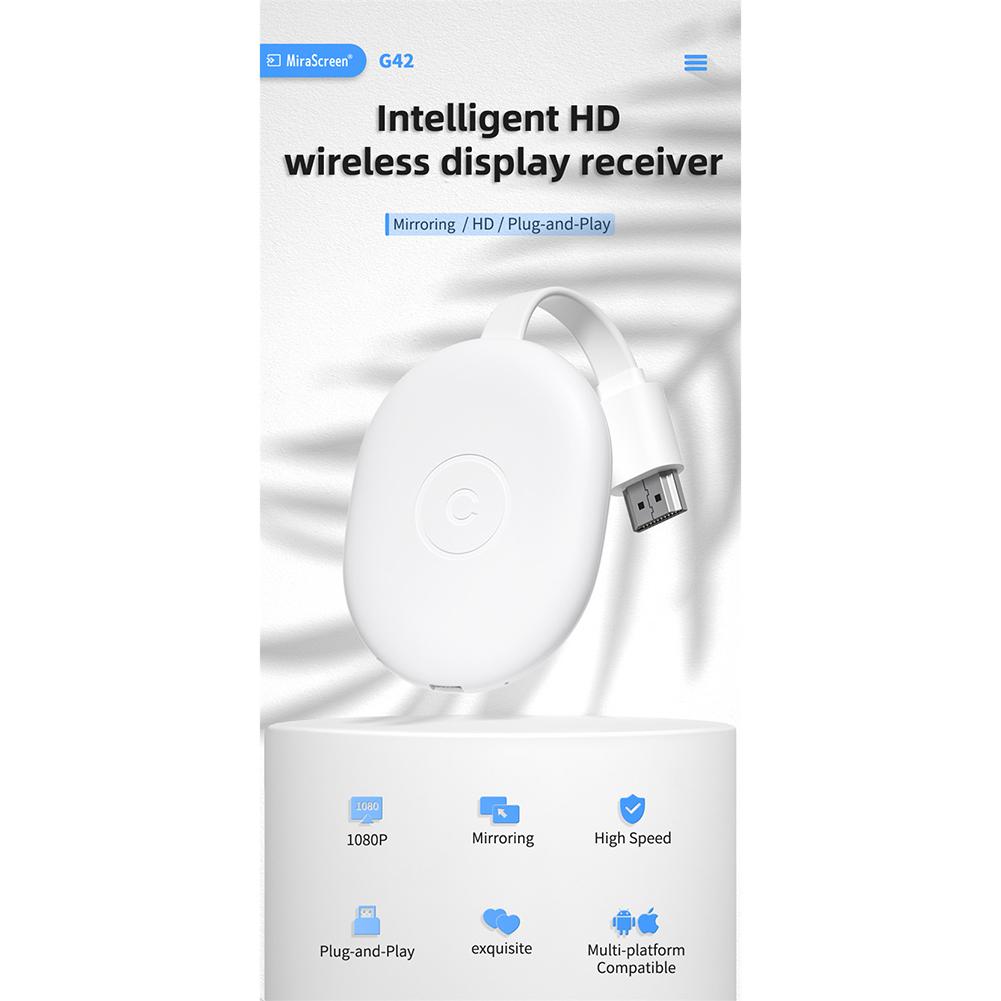 Wireless Hdmi-compatible Display Adapter Chromecast Dongle Mobile Phone HD Mirroring Screen To Monitor Projector
