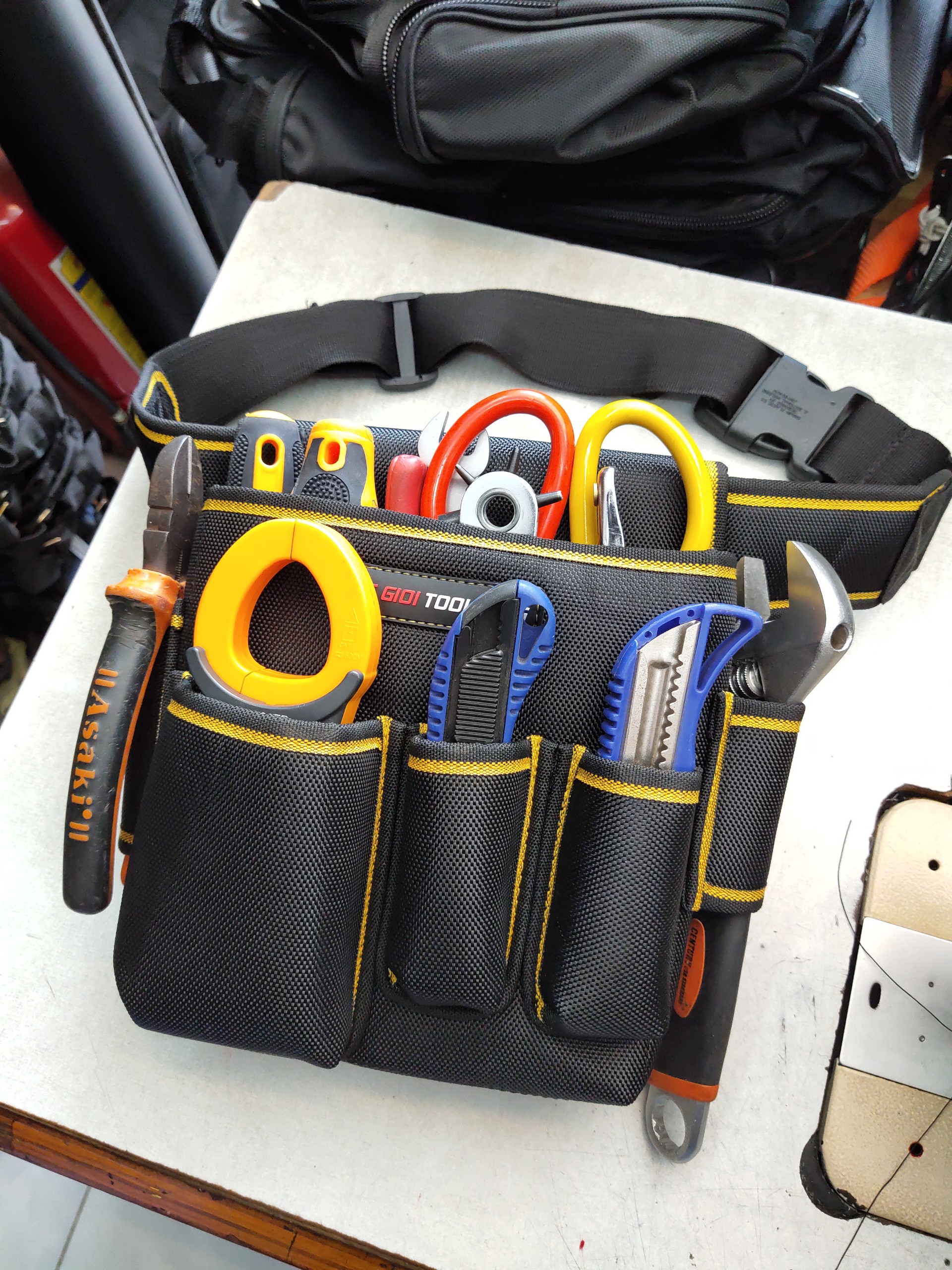 Túi đựng đồ nghề đeo hông TGTB-K4 Yellow cao cấp