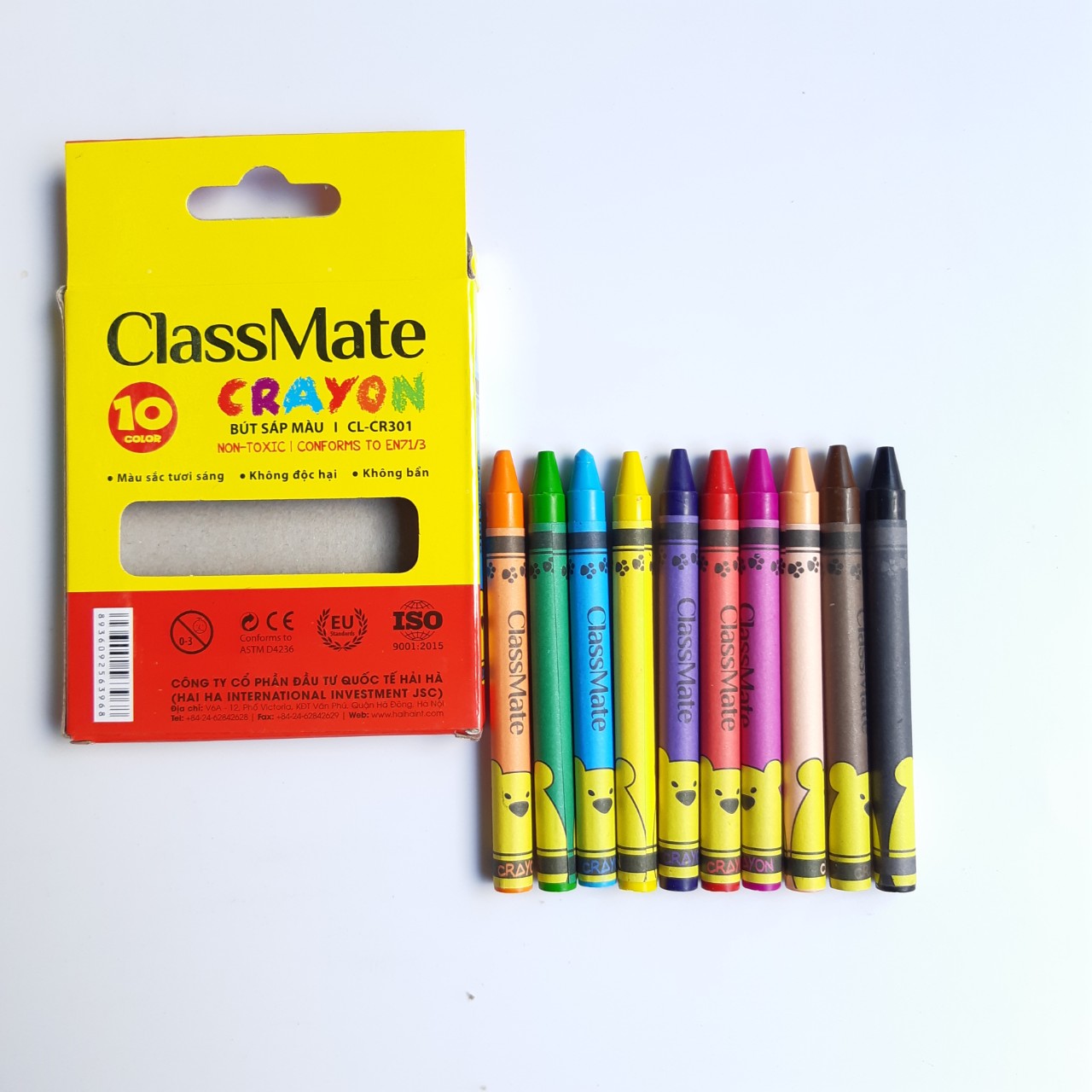 Combo 5 bộ Bút sáp màu Classmate