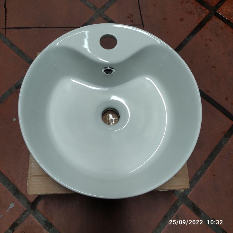 Chậu lavabo đặt bàn size nhỏ 36x36cm