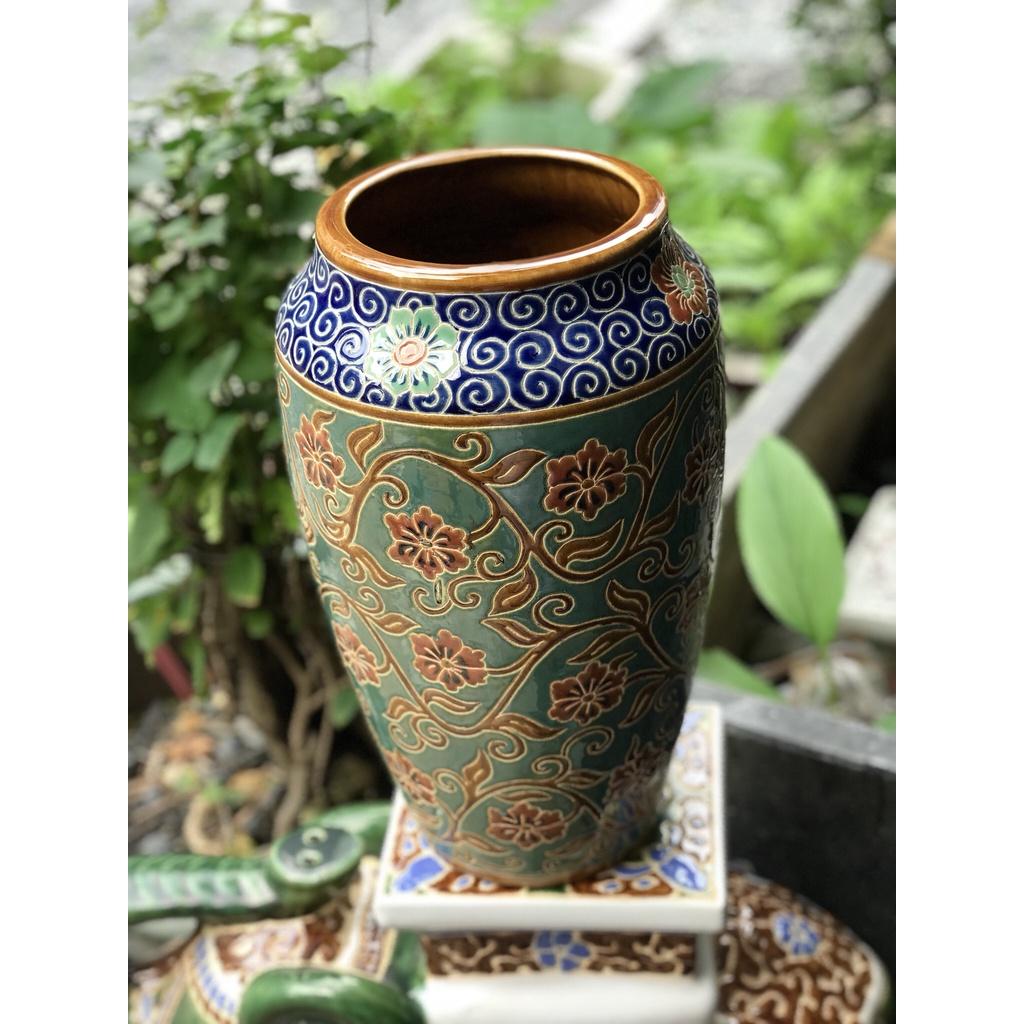 BÌNH HOA DÂY LÁ NAM BỘ 37CM