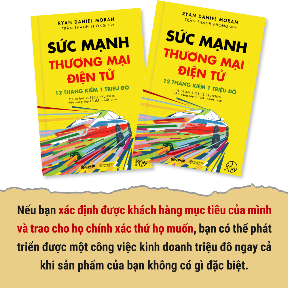 Sức Mạnh Thương Mại Điện Tử - 12 Tháng Kiếm 1 Triệu Đô Bằng Kinh Doanh Online - Bộ Sách Trên Lưng Khổng Tượng